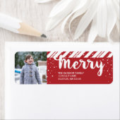 Merry Snowfall Collectie Etiket (Insitu)