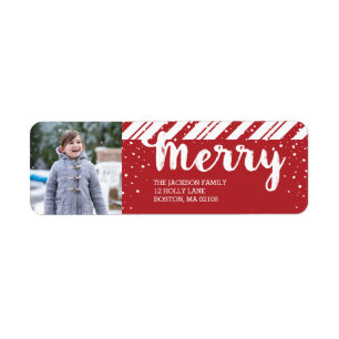 Merry Snowfall Collectie Etiket