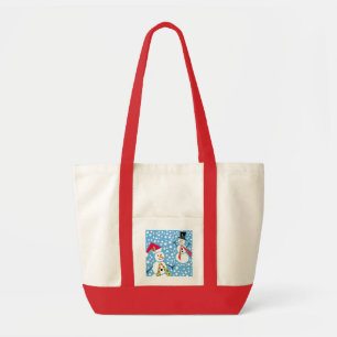 Merry Snowman Impulse bag Tote Bag