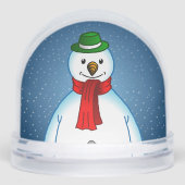 Merry Snowman Sneeuwbol (Voorkant)