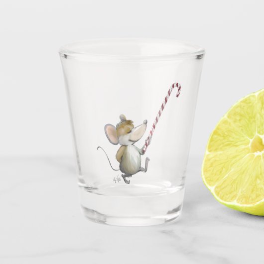 Merry Souris Moe Shot verre (Devant)