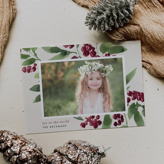 Merry Sprigs | Carte photo de vacances
