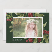 Merry Sprigs | Carte photo de vacances (Devant)