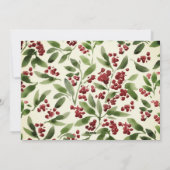 Merry Sprigs | Carte photo de vacances (Dos)