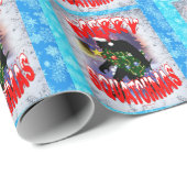 MERRY SQUATCHMAS CADEAUPAPIER (Rol Hoek)