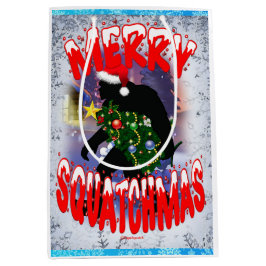 MERRY SQUATCHMAS MEDIUM CADEAUZAKJE