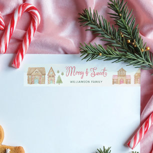 Merry & Sweet Fun Waterverf Gingerbrood Town