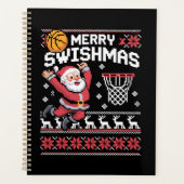 Merry Swishmas Basketball Ugly Christmas Xmas  (Devant)