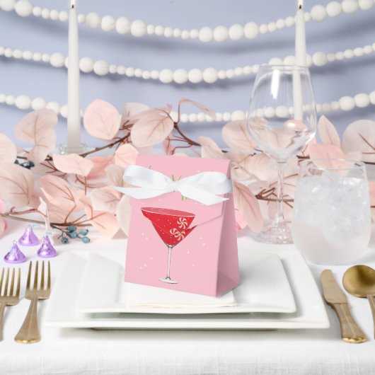 Merry-tini Merry Martini Kerstborrel Bedankdoosjes (Huwelijk)