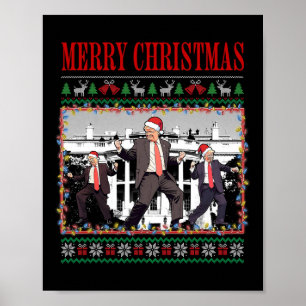 Merry Trumpmas - Kerstman Donald Trump Dance Poster