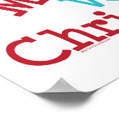 Merry Vegan Kerstan Poster (Hoek)