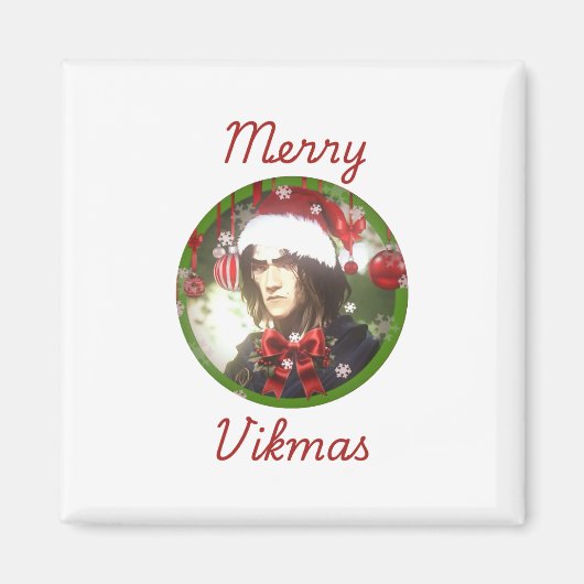 Merry Vikmas Magneet (Voorkant)