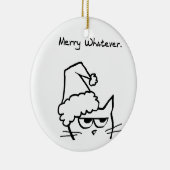 Merry What Keramisch Ornament (Rechts)