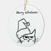 Merry What Keramisch Ornament (Links)