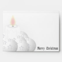 Merry White-kerstenvelop