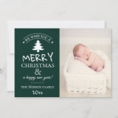 Merry Wings // Carte de vacances photo (Devant)