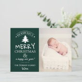 Merry Wings // Carte de vacances photo (Debout devant)