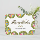 Merry Wish Kaart (Staand voorkant)