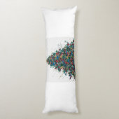 Merry Wishes from the Midnight Sky Lichaamskussen (Achterkant (Verticaal))