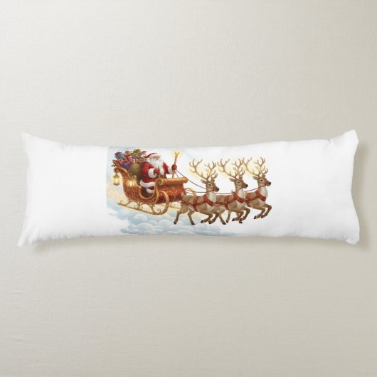 Merry Wishes from the Midnight Sky Lichaamskussen (Voorkant)