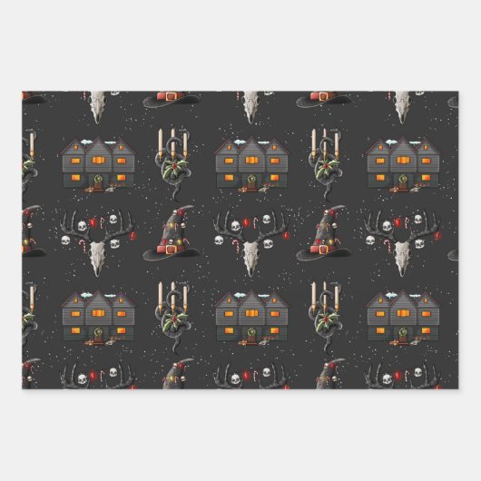 Merry Witchmas Wrapping Paper (Voorkant)