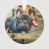 Merry Woofmas Gold Parties scintillant Chien anima (devant)