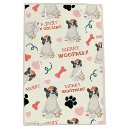 Merry WOOFMAS Medium Cadeauzakje