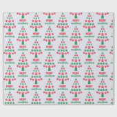 Merry Woofmas Wrapping Paper Cadeaupapier (Vlak)
