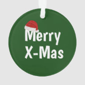 Merry X-Mas Ornament (achterkant)