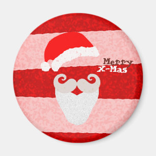 Merry X-Mas Santa Magneet