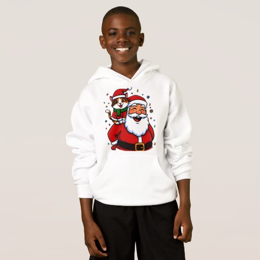 “Merry X’mas” Whimsical Holiday Design (Voorkant volledig)