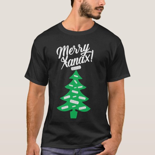 MERRY XANAX! T-shirt (Voorkant)