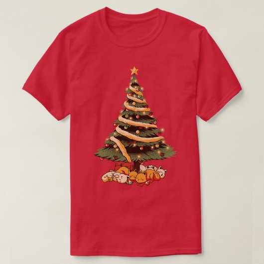 Merry Xmas Chat Tree laide Sweat par Tobe Fonseca (Design devant)