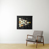 Merry Xmas Kat Kerstboom Wandkleed (In Situ (horizontaal))