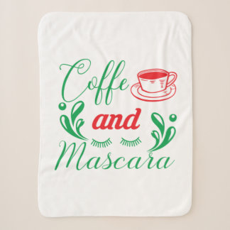 Merry Xmas koffie en Mascara Sherpa Deken