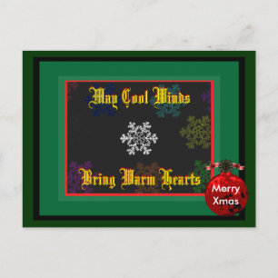 Merry Xmas May Cool Winds brengt Sjabloon 2