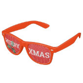 MERRY XMAS rétro Shades / Fun Party Lunettes de so (Angulaire)