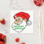 "MERRY XMAS" SANTA SERVET (Insitu)