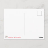 Merry Zombie Christmas Briefkaart (Achterkant)