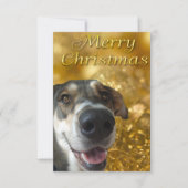 MerryMya Kerstmis Dank je kaart (Voorkant)