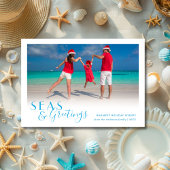 Mers et salutations Carte de vacances d'Ocean Beac