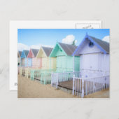 Mersea Island Beach Huts Briefkaart (Voorkant / Achterkant)