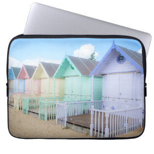 Mersea Island Beach Huts Laptop Sleeve