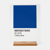 Merseyside Toffee Blue - Arrière - plan clair (Recto)