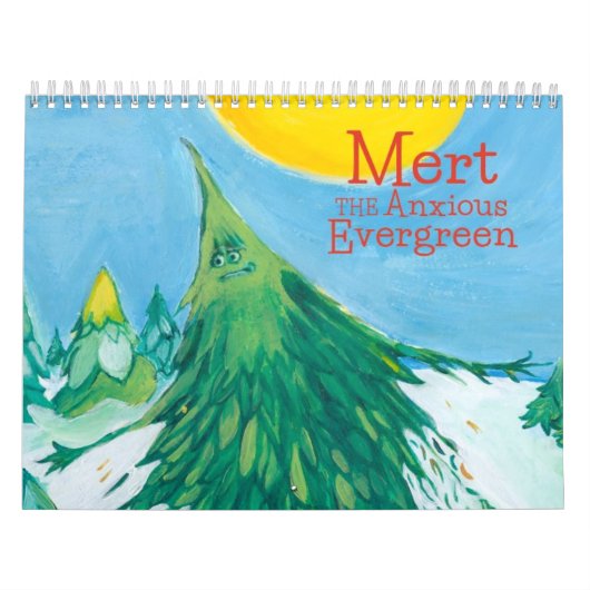 Mert le calendrier à feuillage persistant soucieux (Protection)