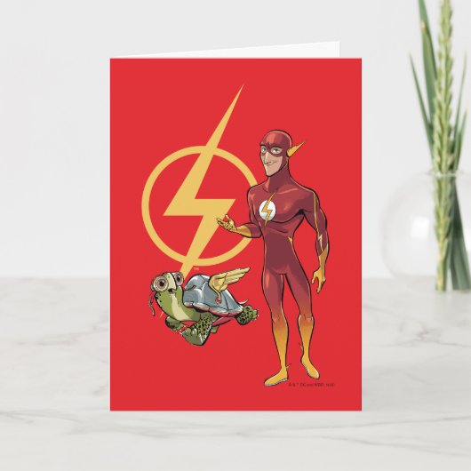 Merton & The Flash Kaart (Voorkant)