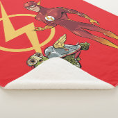 Merton & The Flash Sherpa Deken (3/4)