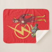 Merton & The Flash Sherpa Deken (Voorkant (horizontaal))