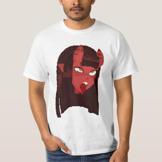 Meru the succubus t-shirt (Voorkant)