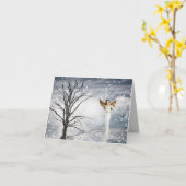 Merveille de la carte de voeux de Noël de Jésus (Fleur jaune)